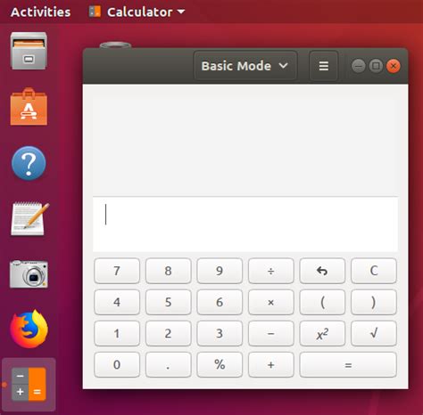 ways  open  gnome calculator  ubuntu vitux