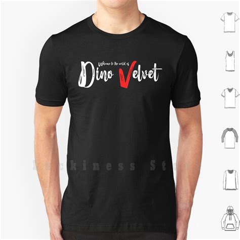 welcome to the world of dino velvet t shirt print for men cotton new