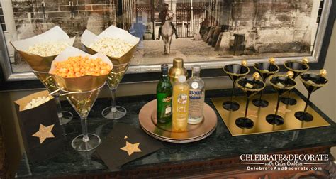magnificent martini   academy awards celebrate decorate