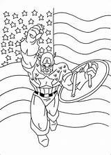 Captain Superhelden Kleurplaten Kleurplaat Animaatjes sketch template