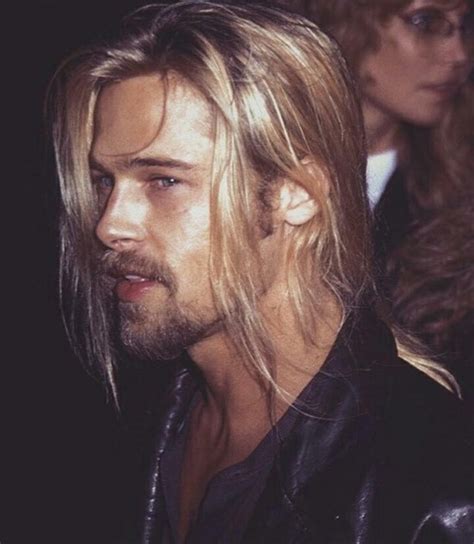 Brad Pitt Long Hair Tumblr