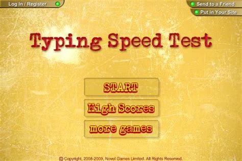 typing game typing speed test rapidtyping