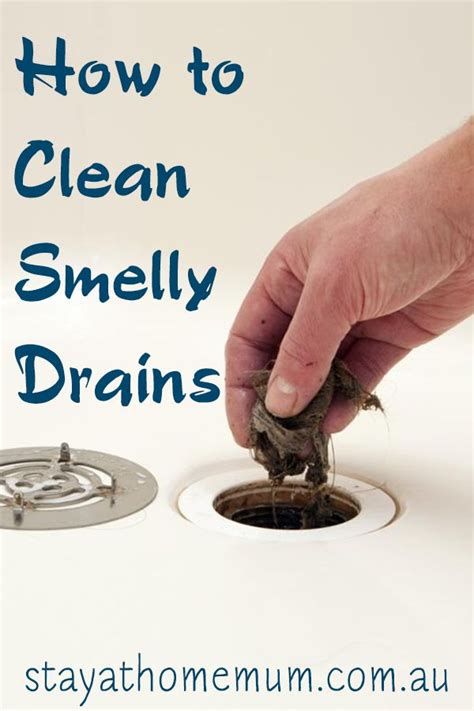 clean smelly drains stay  home mum smelly drain smelly