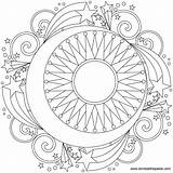 Coloring Pages Mandala Printable Large Transparent Sheets Books sketch template