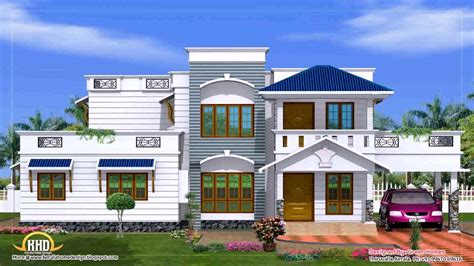 duplex house elevation designs india  description youtube