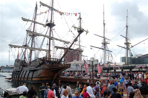 el galeon  spanish historic tall ship opens  decks  baltimore fundacion nao victoria