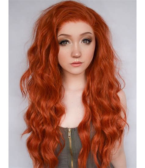 ginger lace front wig fire breeze star style wigs uk