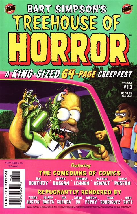 Bart Simpson S Treehouse Of Horror 13 Simpsons Wiki