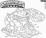 Skylander Eruptor Coloring Gif sketch template