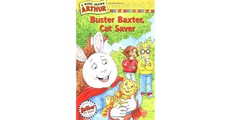 buster baxter cat saver arthur chapter book 19 by marc brown