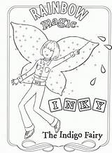 Coloring Magic Rainbow Pages Fairy Colouring Fairies Indigo Coloringhome Books Board Amazing Print Choose Comments sketch template