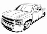 Coloring Pages Cars Color Car Truck Drawings Kids Trucks Chevy Silverado Print Cool Brought Studio Mini Welder Pck Series Choose sketch template