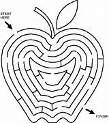 Mazes Kids Maze Printable Apple Easy Eve Adam Coloring Pages Puzzles Activities Children Activity Sheets School Printables Games Worksheet Worksheets sketch template
