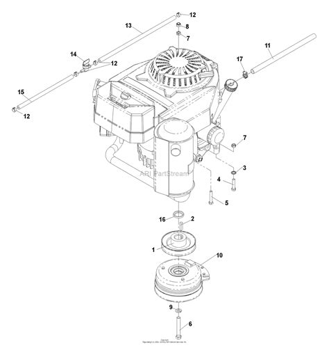 husqvarna wht     parts diagram  engine kawasaki  hp   hp
