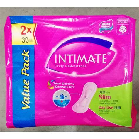 intimate slim  wing day   pack xs shopee malaysia