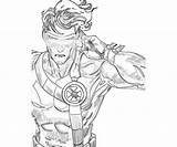 Cyclops Skill Coloring Pages sketch template