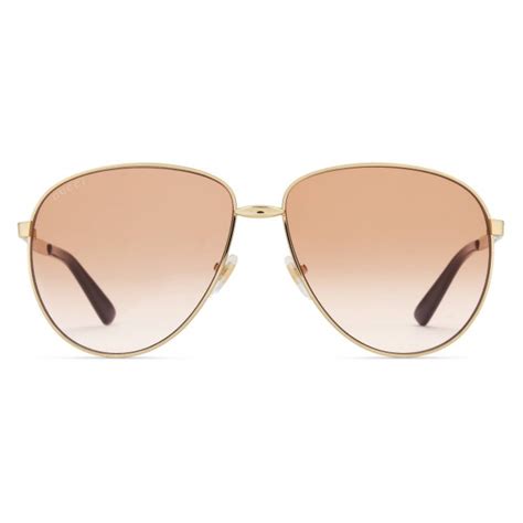 Gucci Brown Aviator Sunglasses Off 62 Tr