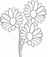 Coloring Pages Flower Sheets Drawing Patterns Board Three Daisy Colouring Choose Designs Pyrography Embroidery Daisies sketch template