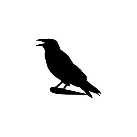 crow bird vinyl decal sticker decalshouse