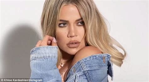 khloe kardashian shows off her chest in black lace bra daily mail online