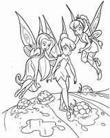 Tinkerbell Coloring Fawn Silvermist Pages Disney Fairy Sheets Netart Painting Color Print Fairies Christmas sketch template