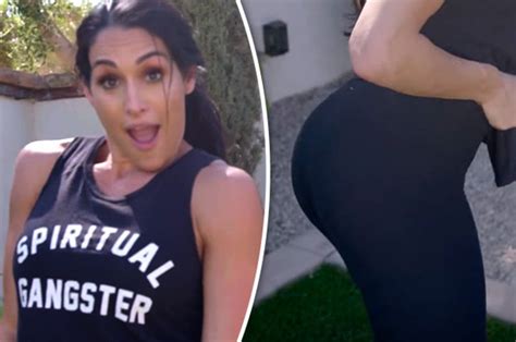wwe news 2017 nikki bella posts sexy perfect butt workout video daily star