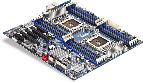 gigabyte ga pesh review  dual processor motherboard