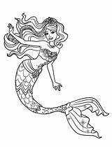 Sirena Sirene Colorat Desene Mermaids Meerjungfrau Malvorlage Sirenas Colorkid sketch template