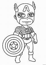 Capitaine Heros Garcon sketch template