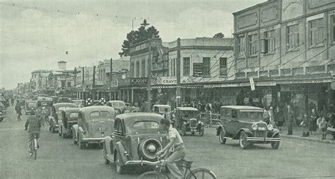 photography historical  glimpse     zealand hamilton   scene