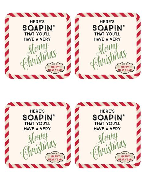 printable christmas soap tags printable templates