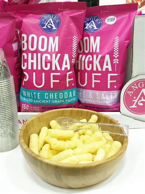 angie s boom chicka puff white cheddar drinks snacks and sweets the best new products you