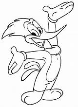 Woody Coloring Pages Woodpecker Tobot Coco sketch template