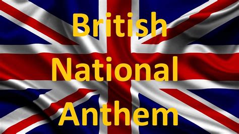 british national anthem lyrics youtube
