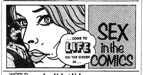 Temple Of Schlock Movie Ad Of The Week Sex In The Comics 1972