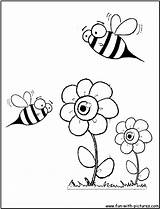 Abelhas Boyama Riscos Abelha Okul Pintar Sayfasi Cicek Arı öncesi çiçek sketch template