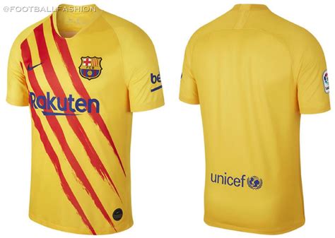 fc barcelona  nike senyera kit football fashion