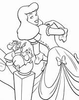 Mice Cinderella Coloring Blind Three Pages Opslagstavle Vælg Disney Kids Lainnya Informasi sketch template