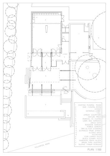 funeral home floor plan formarchitecture flickr