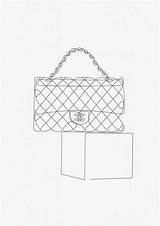 Chanel Purse Drawing Paintingvalley Drawings sketch template