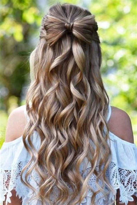 pretty easy prom hairstyles  long hair prom long