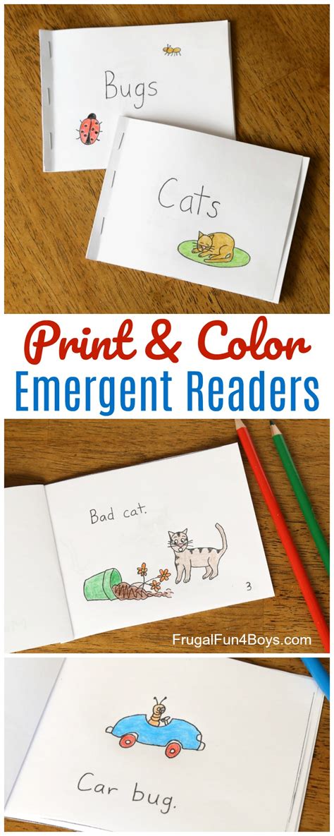 printable easy readers  kindergarten  printable templates