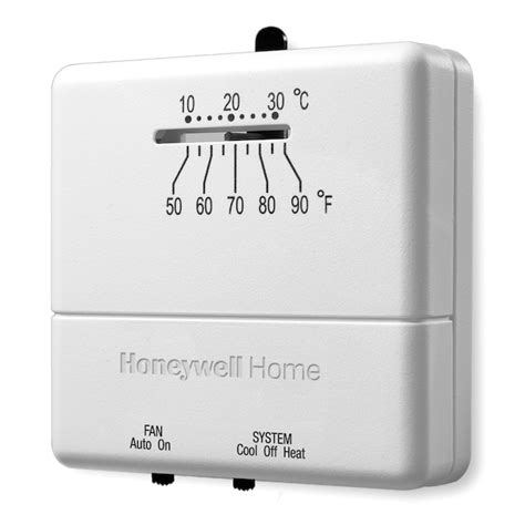 honeywell home cta heatcool  volt mechanical  programmable thermostat