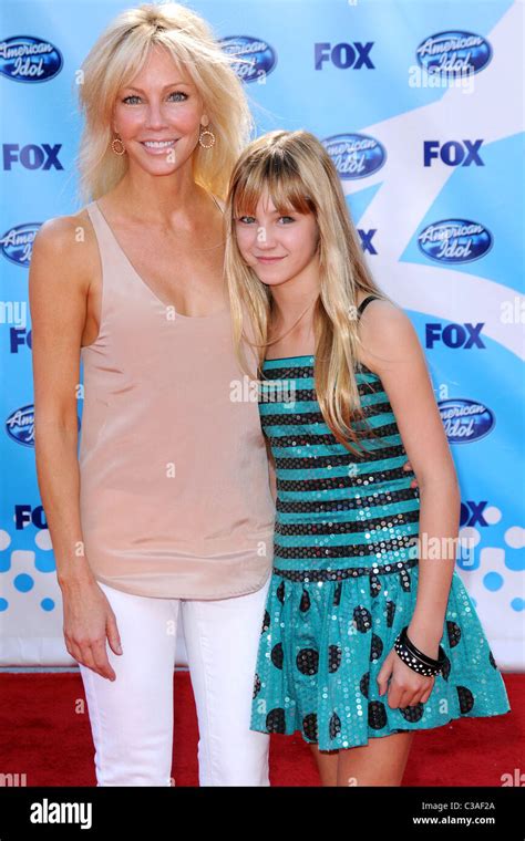 Heather Locklear And Daughter Ava Sambora The American Idol Season 8