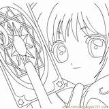 Sakura Card Captor Coloring Cardcaptor Pages Drawing Anime Draw Getcolorings Queeky Paint Getdrawings Paintingvalley Flash sketch template