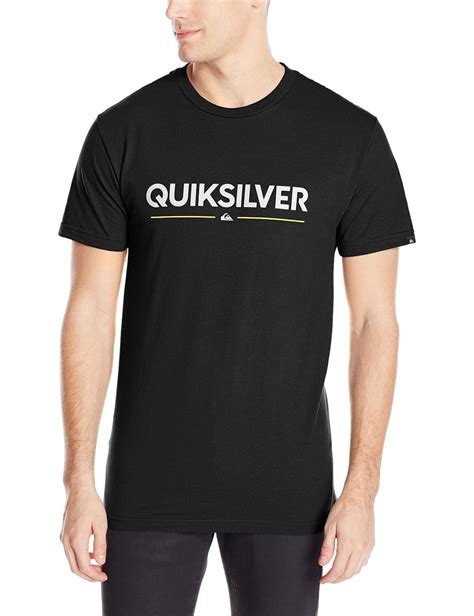 quiksilver quiksilver mens wordmark graphic  shirt walmartcom walmartcom