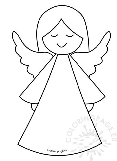 angel template printable