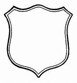 Shield Template Clipart sketch template