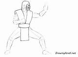 Mortal Kombat Drawingforall sketch template