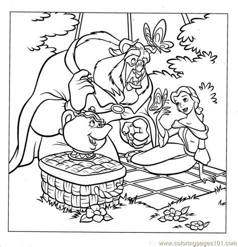 ibeaaico coloring pages disney princess belle